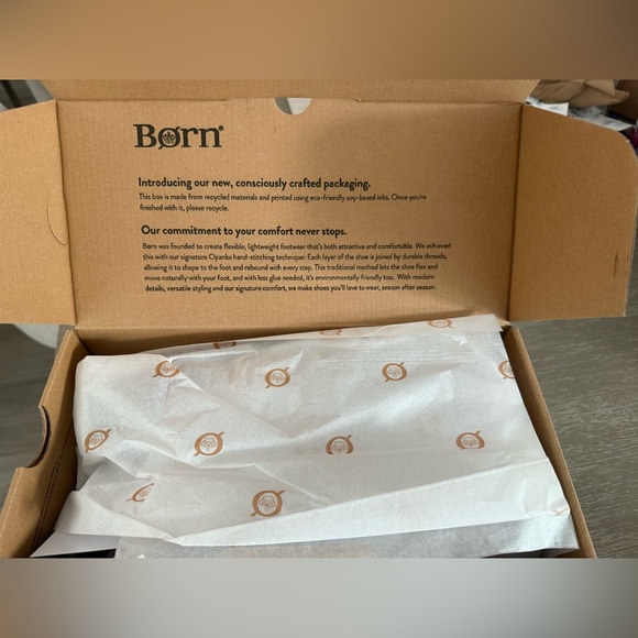 Born Women’s Ciara Flip Flop Brown Sandal - Picture 8 of 9